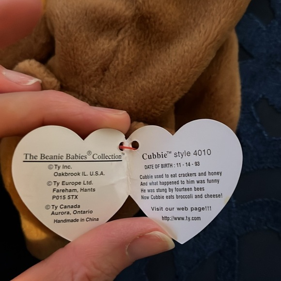 Ty Beanie Baby Cubbie - Picture 2 of 7
